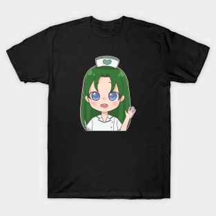 Hi! Nurse Mori Anime Character T-Shirt